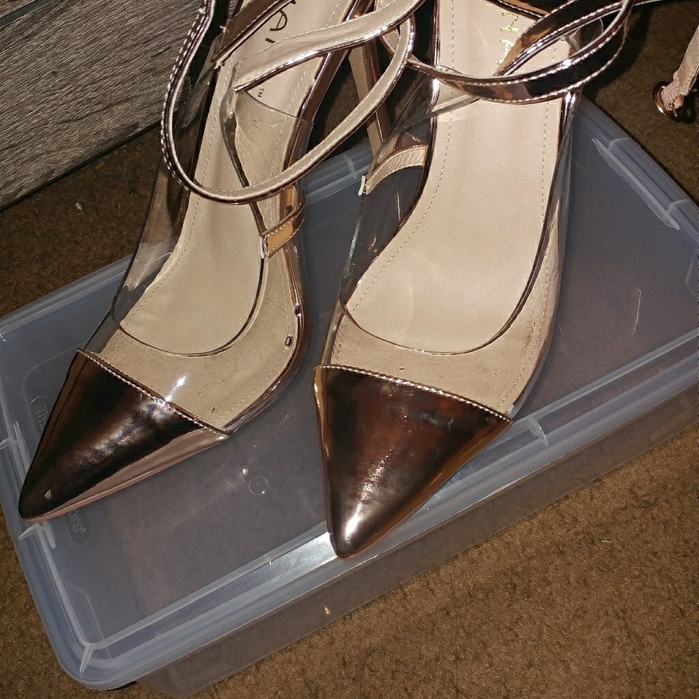 Rose Gold Shoes